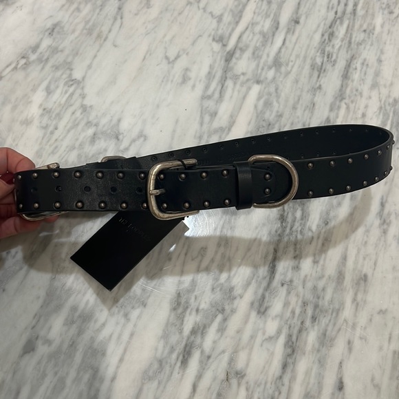 The Kooples women’s Black leather belt XS - Picture 1 of 5